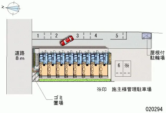 金沢市黒田１丁目 月極駐車場